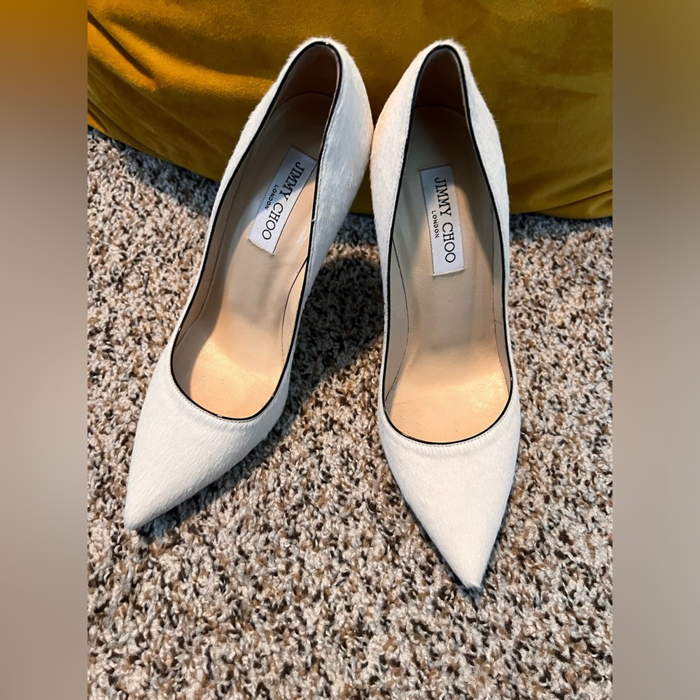Jimmy Choo Pony-hair Pumps